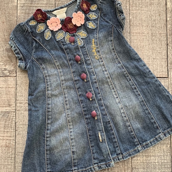 Guess Other - Guess Baby Flower Jean Dress